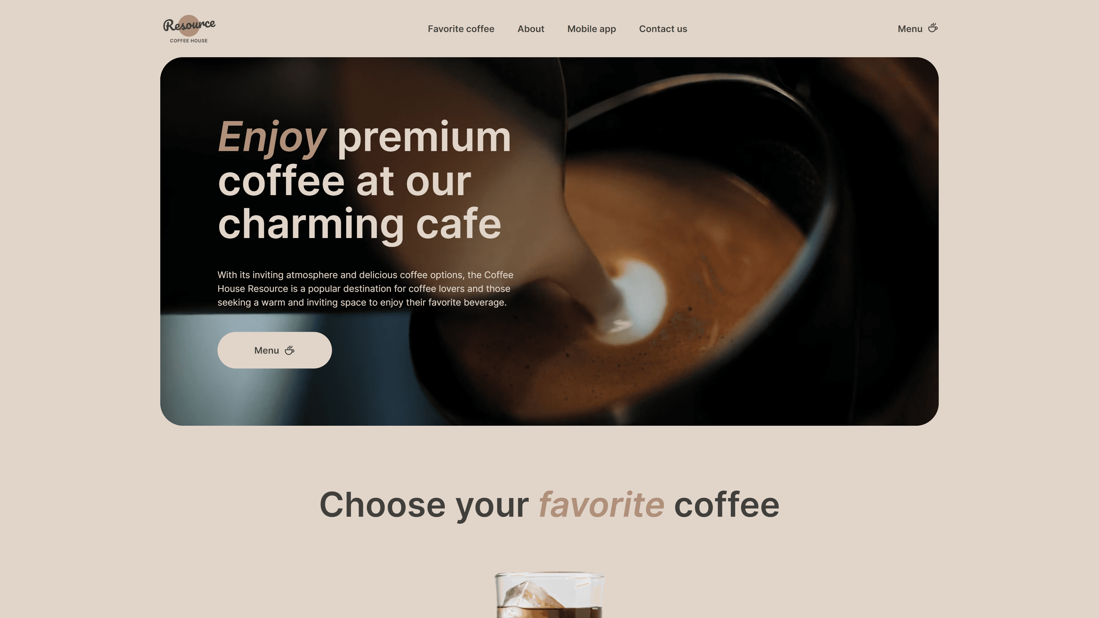 Coffee house